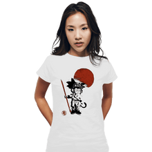 Load image into Gallery viewer, Shirts Fitted Shirts, Woman / Small / White Searching For The Dragon