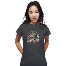 Load image into Gallery viewer, Shirts Fitted Shirts, Woman / Small / Charcoal Taking The Hobbits To Isengard