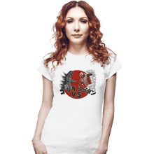 Load image into Gallery viewer, Shirts Fitted Shirts, Woman / Small / White Battle Of Titans