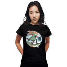 Load image into Gallery viewer, Shirts Fitted Shirts, Woman / Small / Black Magical Leap