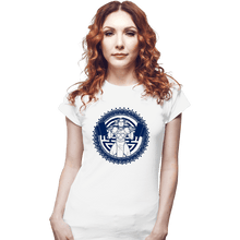 Load image into Gallery viewer, Shirts Fitted Shirts, Woman / Small / White Chun Li Gym
