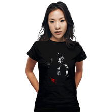 Load image into Gallery viewer, Shirts Fitted Shirts, Woman / Small / Black Cloud Strife Ink