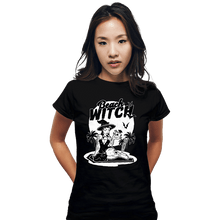 Load image into Gallery viewer, Secret_Shirts Fitted Shirts, Woman / Small / Black Beach Witch