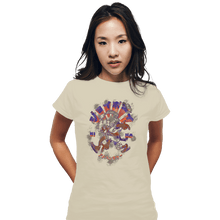 Load image into Gallery viewer, Daily_Deal_Shirts Fitted Shirts, Woman / Small / White Joyboy Adventure