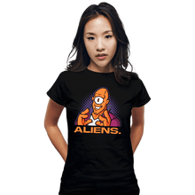 Load image into Gallery viewer, Secret_Shirts Fitted Shirts, Woman / Small / Black Because Me