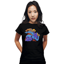 Load image into Gallery viewer, Secret_Shirts Fitted Shirts, Woman / Small / Black The Blond Knight Returns!