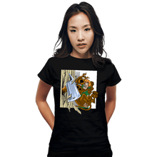 Load image into Gallery viewer, Daily_Deal_Shirts Fitted Shirts, Woman / Small / Black The Shining Doo