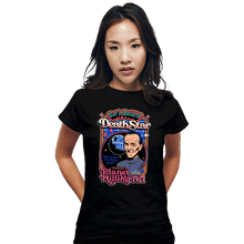 Load image into Gallery viewer, Daily_Deal_Shirts Fitted Shirts, Woman / Small / Black Let's Build A Death Star