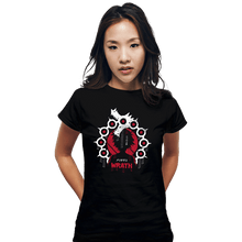 Load image into Gallery viewer, Shirts Fitted Shirts, Woman / Small / Black Sin of Wrath Dagon
