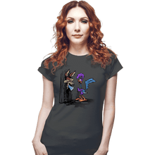 Load image into Gallery viewer, Secret_Shirts Fitted Shirts, Woman / Small / Charcoal The Shining Cartoon