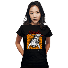 Load image into Gallery viewer, Secret_Shirts Fitted Shirts, Woman / Small / Black Crescent