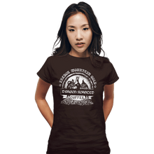 Load image into Gallery viewer, Shirts Fitted Shirts, Woman / Small / Black Erebor Coffee
