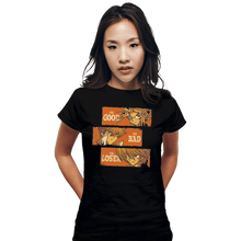 Load image into Gallery viewer, Shirts Fitted Shirts, Woman / Small / Black The Good, The Bad, And The Loser