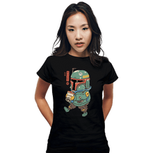 Load image into Gallery viewer, Shirts Fitted Shirts, Woman / Small / Black Bountea Hunter

