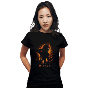 Shirts Fitted Shirts, Woman / Small / Black Attack Titan