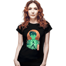 Load image into Gallery viewer, Daily_Deal_Shirts Fitted Shirts, Woman / Small / Black Yusuke's Spirit Strike