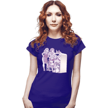 Load image into Gallery viewer, Daily_Deal_Shirts Fitted Shirts, Woman / Small / Violet Maid Arcade