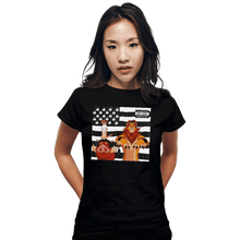 Load image into Gallery viewer, Shirts Fitted Shirts, Woman / Small / Black Hakonia Matatonia