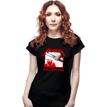 Load image into Gallery viewer, Secret_Shirts Fitted Shirts, Woman / Small / Black Anakin Metal