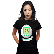 Load image into Gallery viewer, Shirts Fitted Shirts, Woman / Small / Black Feed Me!