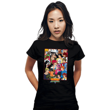 Load image into Gallery viewer, Secret_Shirts Fitted Shirts, Woman / Small / Black Clash of Demon World