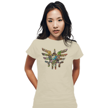 Load image into Gallery viewer, Secret_Shirts Fitted Shirts, Woman / Small / White Monsters Draw Near