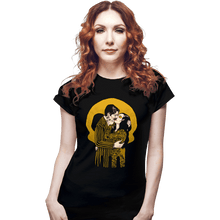 Load image into Gallery viewer, Daily_Deal_Shirts Fitted Shirts, Woman / Small / Black Tango De Amor