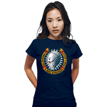 Load image into Gallery viewer, Secret_Shirts Fitted Shirts, Woman / Small / Navy A Cornered Fox