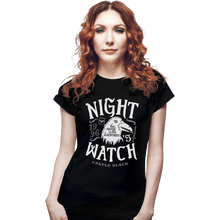 Load image into Gallery viewer, Shirts Fitted Shirts, Woman / Small / Black Watchers Of The Wall