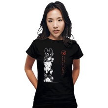 Load image into Gallery viewer, Shirts Fitted Shirts, Woman / Small / Black Tiny Furious Tower