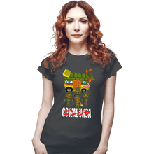 Load image into Gallery viewer, Shirts Fitted Shirts, Woman / Small / Charcoal Akirabunga