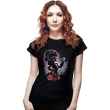 Load image into Gallery viewer, Shirts Fitted Shirts, Woman / Small / Black Villain Pirate