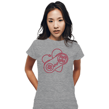 Load image into Gallery viewer, Shirts Fitted Shirts, Woman / Small / Sports Grey Retrogaming Lover