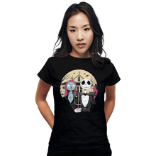 Load image into Gallery viewer, Shirts Fitted Shirts, Woman / Small / Black Nightmare Gothic