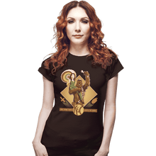 Load image into Gallery viewer, Shirts Fitted Shirts, Woman / Small / Black Shiny Repair Service