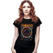 Load image into Gallery viewer, Secret_Shirts Fitted Shirts, Woman / Small / Black THIRD EARTH TOUR