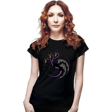 Load image into Gallery viewer, Secret_Shirts Fitted Shirts, Woman / Small / Black House Of The Maleficent