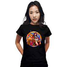 Load image into Gallery viewer, Daily_Deal_Shirts Fitted Shirts, Woman / Small / Black Master Magicians