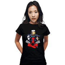 Load image into Gallery viewer, Secret_Shirts Fitted Shirts, Woman / Small / Black X-Force Rhapsody