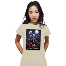 Load image into Gallery viewer, Daily_Deal_Shirts Fitted Shirts, Woman / Small / White Visit The Bathhouse