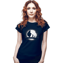 Load image into Gallery viewer, Shirts Fitted Shirts, Woman / Small / Navy Hakuna Matata In Gaul