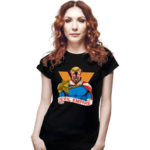Load image into Gallery viewer, Daily_Deal_Shirts Fitted Shirts, Woman / Small / Black Vought Empire