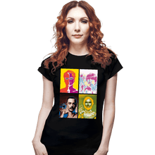Load image into Gallery viewer, Secret_Shirts Fitted Shirts, Woman / Small / Black The Nerdy 4