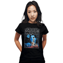 Load image into Gallery viewer, Shirts Fitted Shirts, Woman / Small / Black Food Wars
