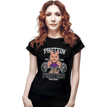Load image into Gallery viewer, Shirts Fitted Shirts, Woman / Small / Black Protein Gym