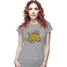 Load image into Gallery viewer, Daily_Deal_Shirts Fitted Shirts, Woman / Small / Sports Grey Saturday Mornings Rocked!