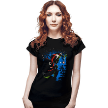 Load image into Gallery viewer, Daily_Deal_Shirts Fitted Shirts, Woman / Small / Black The Christmas Ruiner