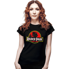 Load image into Gallery viewer, Shirts Fitted Shirts, Woman / Small / Black Raider Park
