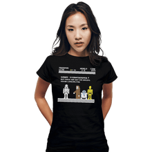 Load image into Gallery viewer, Shirts Fitted Shirts, Woman / Small / Black Sorry Trooper