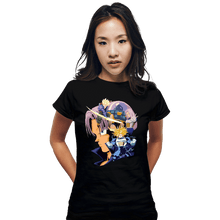 Load image into Gallery viewer, Daily_Deal_Shirts Fitted Shirts, Woman / Small / Black Vintage Trunks